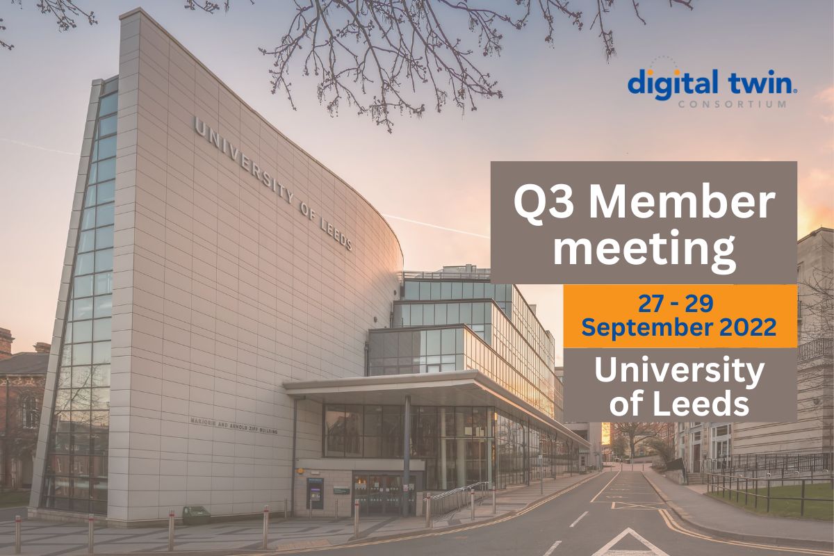OMG Digital Twin Consortium Member meeting Q3
