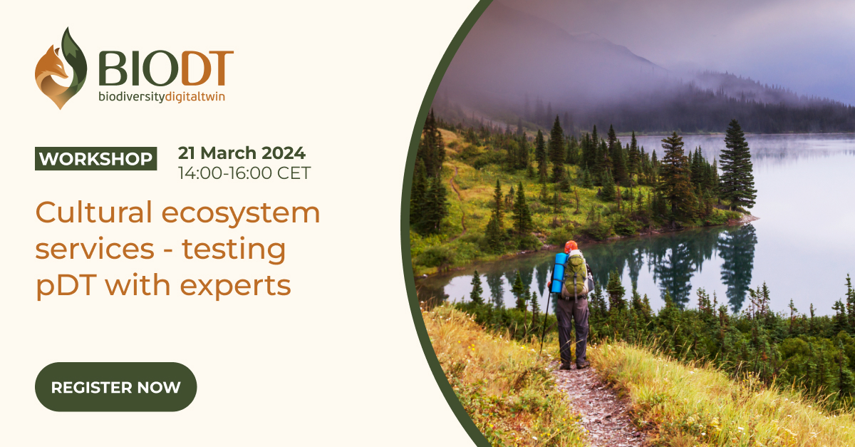 Cultural ecosystem services - testing pDT with experts