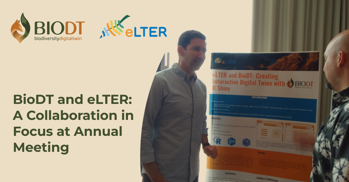 BioDT at eLTER Annual Meeting