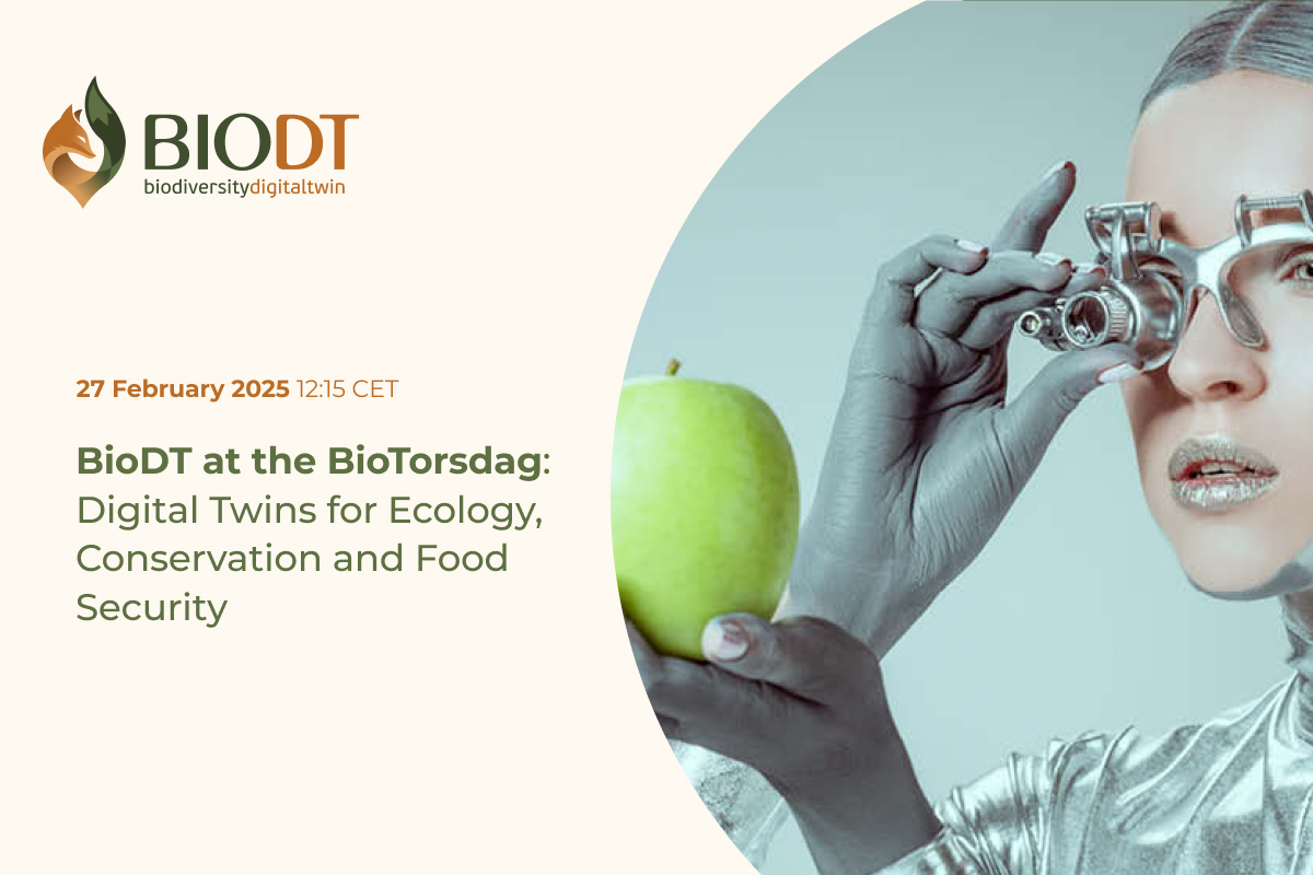BioDT at the BioTorsdag (photo CC: colourbox.com)
